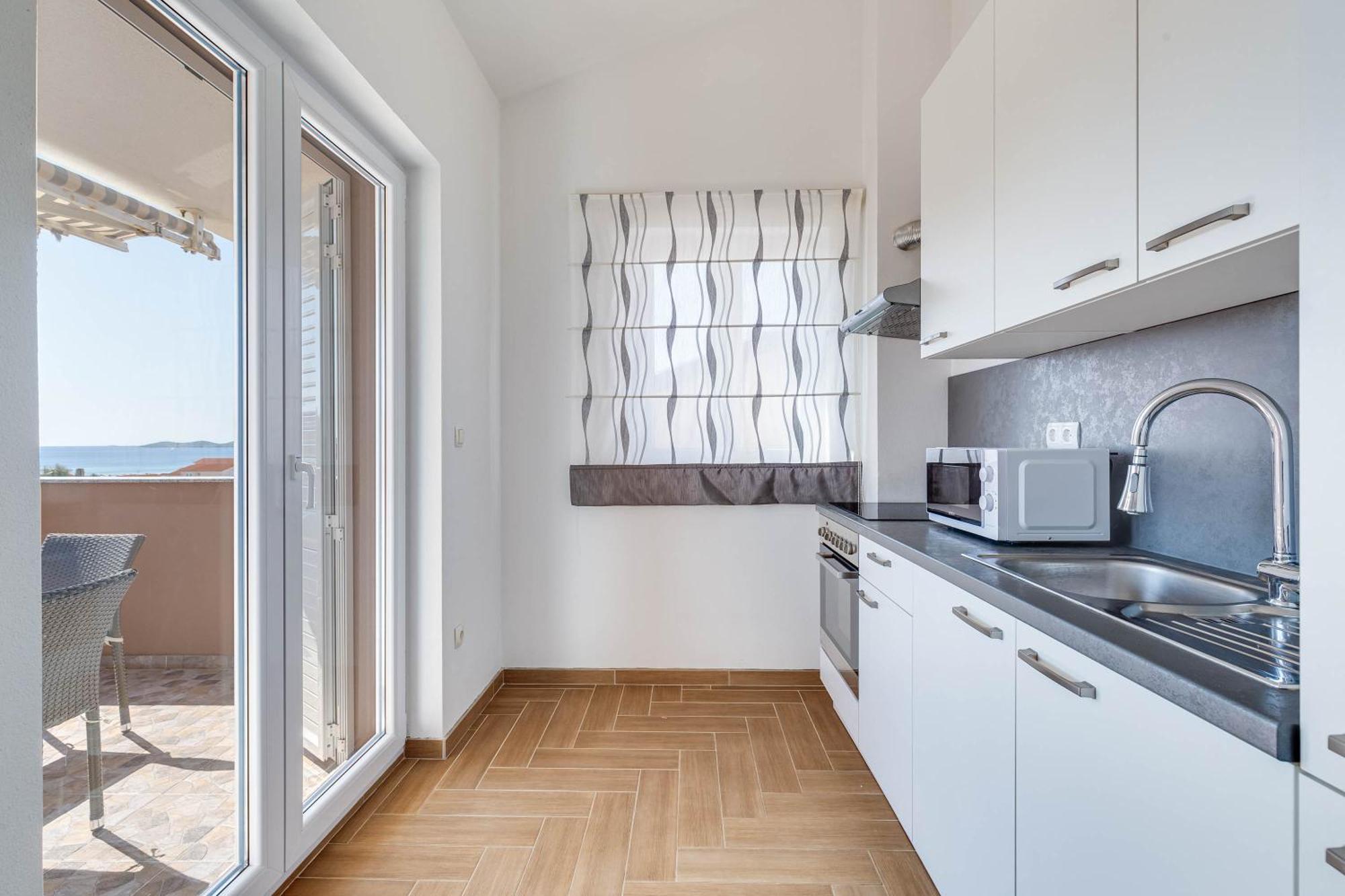 Apartmani Pocrnic Пакоштане Экстерьер фото