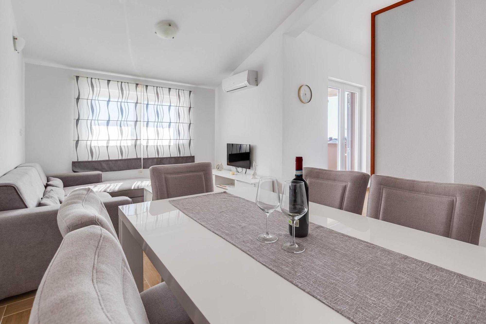 Apartmani Pocrnic Пакоштане Экстерьер фото