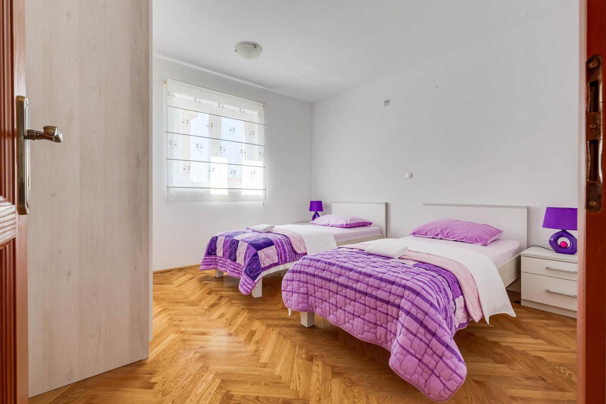 Apartmani Pocrnic Пакоштане Экстерьер фото