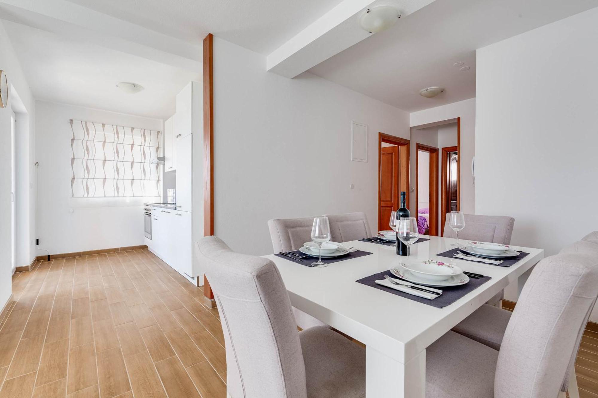 Apartmani Pocrnic Пакоштане Экстерьер фото