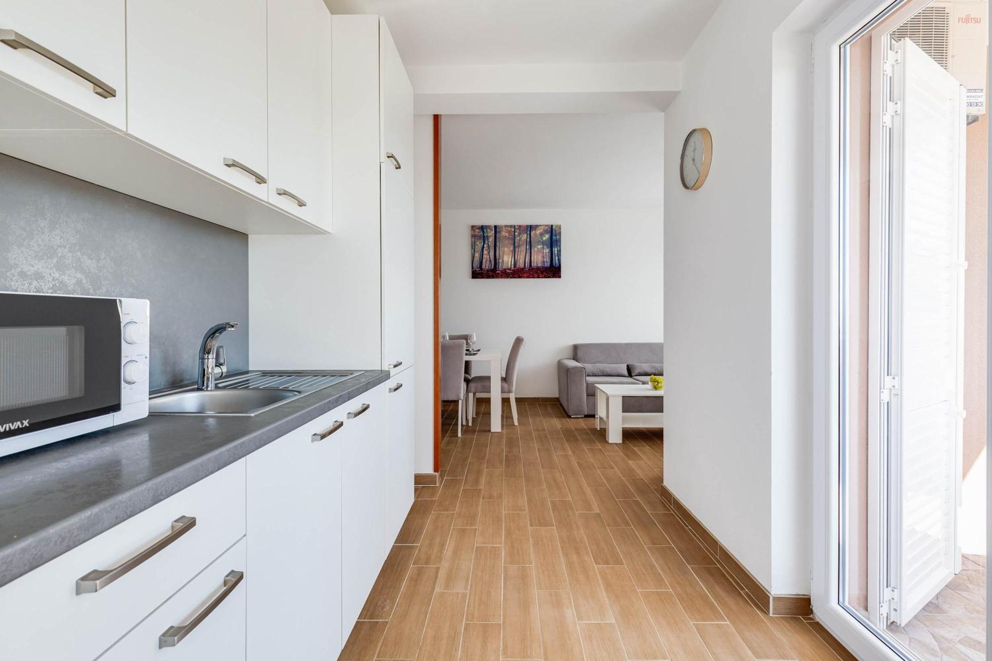 Apartmani Pocrnic Пакоштане Экстерьер фото